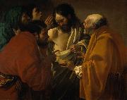 Hendrick ter Brugghen Doubting Thomas oil painting artist